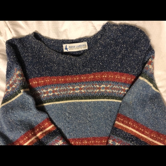 Marsh Landing Sweaters - Marsh Landing Vintage Knit Sweater